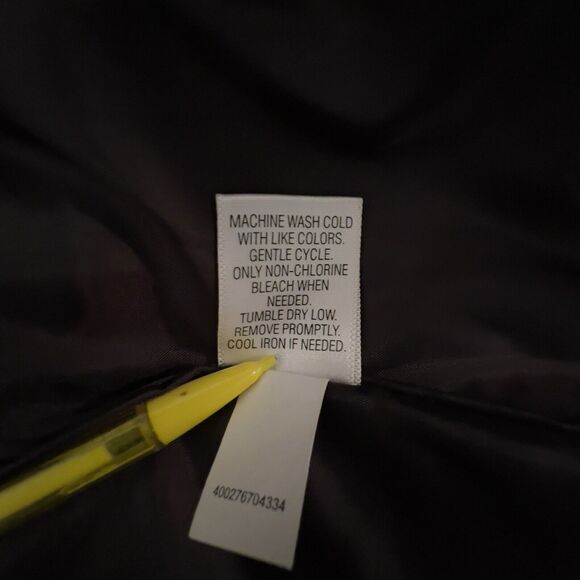 Croft & Barrow Puffer Vest Women 1X Purple Slimming - Picture 11 of 11